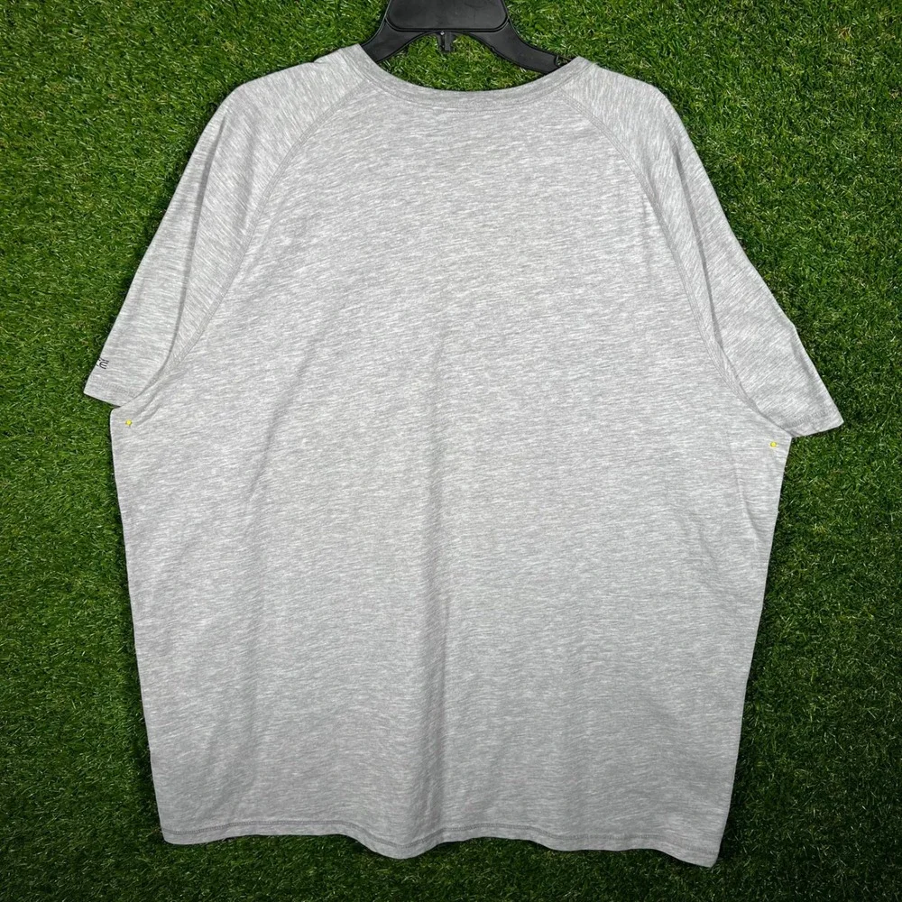 Carhartt Force‎ Relaxed Fit Mens 2XL Heather Gray Pocket T-Shirt Raglan